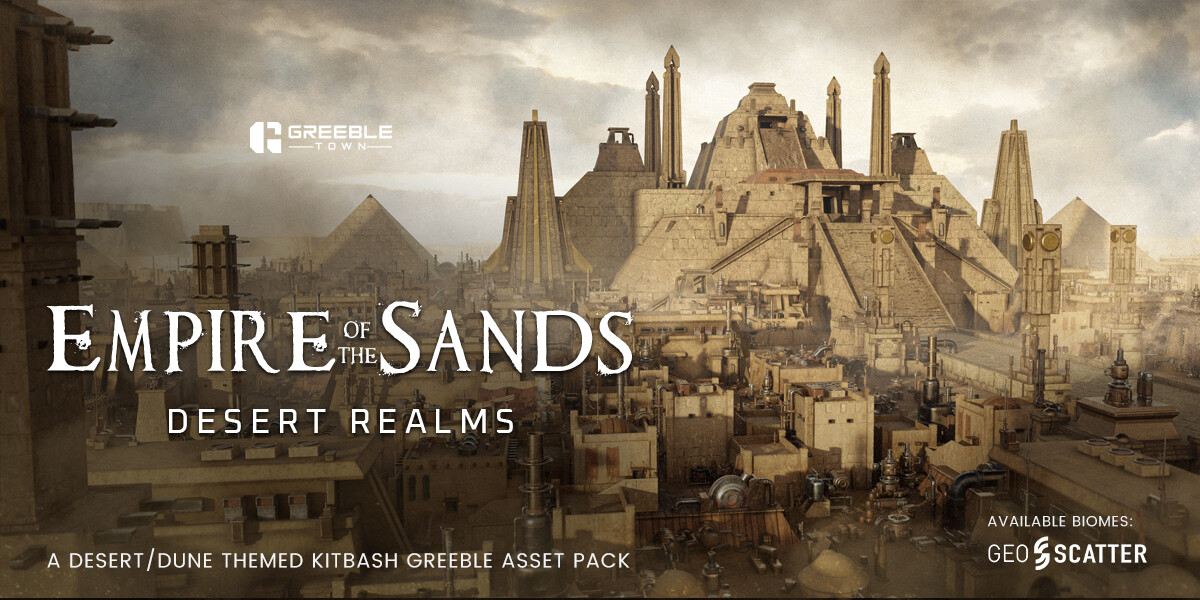 Greeble Town - Empire of the Sands